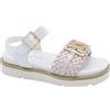 Patrizia Pepe Pj295.21_32, Sandalo, Bianco, EU Stretta