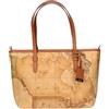 Alviero Martini 1a classe D006 Beige (Naturale) Borsa a Mano Donna 36x23x13 cm