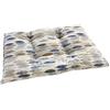emmevi Cuscino Cani Gatti Morbido 45x60 Cm Cuccia Imbottita Lettino Pet Animali Lavabile Double Face Dis_C