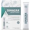 PromoPharma Dimagra Xalifom Alkalin - Integratore con Sali Minerali e Vitamine per Dieta Chetogenica - Con Oligoelementi - Supporto in Regimi a Basso Contenuto di Carboidrati - 20 Stick da 8 g