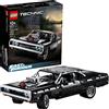 LEGO Technic Dom's Dodge Charger, Macchina Giocattolo dal Film Fast and Furious, Set da Collezione dell'Iconico Modellino di Auto da Corsa, Idee Regalo per Ragazzi e Ragazze da 10 Anni in su 42111