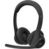 Logitech Zone 300, Cuffia con microfono wireless Bluetooth, cancellazione del rumore, compatibile con Windows, Mac, Chrome, Linux, iOS, iPadOS, Android - Nero