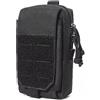 ACEXIER Tattico Molle Pouch Bag Cintura Militare Marsupio Strumento Accessorio Sacchetto Sacchetto Del Telefono Esterno Piccola Tasca Attrezzatura Da Caccia (Black)