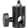 CAMVATE 16mm Supporto per asta per asta leggera con adattatore per vite da 1/4 -20