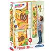 Clementoni - 20334 - Measure Me Puzzle - The Bugs' House - 30 Pezzi - Made In Italy - Puzzle Metro Bambini 3 Anni +