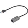 StarTech.com Adattatore USB Ethernet, Convertitore USB 3.0 a Ethernet 10/100/1000Mbps per Laptop, Cavo integrato 30 cm, Adattatore USB a RJ45 Gigabit, Scheda di Rete LAN esterna USB 3.0, USB31000S2