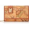 Alviero Martini 1a classe W02560000010, Portafoglio Donna, Multicolore (Naturale), 2.5x10.5x15.5 cm (W x H x L)