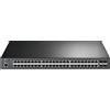TP-Link JetStream TL-SG3452P switch di rete Gestito L2/L3 Gigabit Ethernet (10/100/1000) Supporto Power over (PoE) 1U Nero [SG3452P]