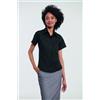 Russell Abbigliamento personalizzate. Camicia donna no stiro manica corta 120 g/m² Russell - Russell personalizzate o neutre