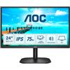 AOC B2 24B2XD LED display 60,5 cm (23.8') 1920 x 1080 Pixel Full HD Nero