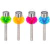 Aigostar Lampioncino segnapassi Led Dahlia 0,012W in acciaio con pannello solare IP44 colori assortiti con sensore crepuscolare confezione 12pz Aigostar