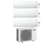 Mitsubishi Climatizzatore Trial Split MSZ-BT VGK 12+12+12 con MXZ-3F68VF Inverter R-32 Wi-Fi Classe A++ ,