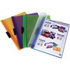 Liderpapel Dossier Pinza 45303 Laterale, A4, In Polipropilene, Colore: Verde Anice, 25 Fogli Pinza Scorrevole