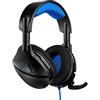 Turtle Beach Stealth 300P Cuffie Gaming Amplificate per PlayStation 4, Cablate, Nero