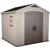 Keter Casetta da giardino con mensole beige Factor 8X6