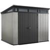 Keter casetta da giardino in resina colore grigio Artisan 9X7