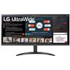 LG Monitor 34" LED IPS 34WP500 2560x1080 UltraWide Full HD Tempo di Risposta 5ms