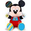 Clementoni Disney Baby Mickey Gioca e Impara - Peluche Parlante Gioco per Bambini da 6+ Mesi - 17303