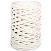 Rayher Filo Braidy riciclato, intrecciato, 4mm , avorio, (gomitolo 250g), gomitolo circa 60m, 42010104