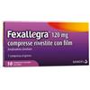MEDIFARM Srl FEXALLEGRA*120 mg antistaminico - Formato 10 compresse - Scadenza 02/25