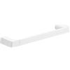 Gedy PIRENEI Portasciugamani bagno, Portasciugamani Parete, 35,1 x 6,6 x 2,6, Bianco Opaco, Ottone
