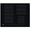 WHIRLPOOL Piano Cottura WF S2765 NE / IXL a Induzione 4 Zone Cottura da 65 cm Colore Nero