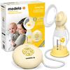 Medela Swing Flex Tiralatte Elettrico Singolo, Design Compatto e Portatile, con Coppe PersonalFit Flex e Tecnologia Medela 2-Phase Expression