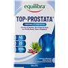 equilibra Integratori Alimentari, Top Prostata, Integratore per la Funzionalità della Prostata, con Serenoa Repens, Olio di Semi di Zucca e Mirtillo Rosso con Zinco e Vitamina E, 40 Capsule