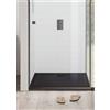 CERAMICA GLOBO - piatto Docciapietra 80x80 NERO - DP08080504
