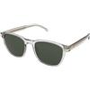 Boss by Hugo Boss Hugo Boss Boss 1505/S KB7/QT | Occhiali da Sole Graduati o Non Graduati | Prova Online | Unisex | Plastica | Quadrati | Grigio, Trasparente | Adrialenti