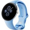 Google Pixel Watch 2 argento lucido Cinturino Sport azzurro cielo (Wi-Fi) | nuovo |