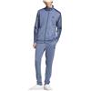 Adidas Basic 3 Stripes Tricot Tracksuit Blu S / Regular Uomo