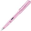 Lamy safari lightrose - Stilografica con impugnatura ergonomica e pennino in acciaio lucido misura EF - ideale per qualsiasi scrittura e calligrafia - cartuccia T 10 blue inclusa - destrimani
