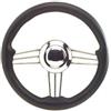 osculati VOLANTE BARCA GOMMONE NERO INOX Ø 350 MM