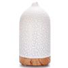 Hianjoo Diffusore di Oli Essenziali, 200ml Ultrasuoni Diffusore di Profumo Aromi Umidificator con Telecomando e 7 Diverse Luci Mutevoli, Spegnimento Automatico Senza Acqua (Marrone Chiaro)