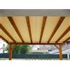 VERDELOOK Telo copertura Vela per Pergola Legno 3x3