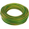 CAVICONDOR Cavo unipolare FS17 6.0 mm colore giallo-verde - Matassa 100 mt