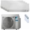 Daikin Condizionatore Daikin Perfera All Seasons quadri split 9000+9000+12000+18000 BTU inverter A++ wifi unità esterna 7.4 kW codice prodotto 4MXM80A/FTXM25A_2/FTXM35A_1/FTXM50A_1