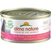Almo Nature 70g Almo Nature HFC Natural 24 x 70 g Alimento umido per gatti - HFC Salmone con Pollo in gelatina - NUOVO!