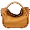 Cheval Firenze Borsa a mano Grace Mini, Vera Pelle Made in Italy (Cuoio)