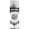 JENOLITE Directorust Vernice Aerosol Lucida | BIANCO | Vernice spray multisuperficie | Per l'uso su legno, metallo, plastica, ceramica e superfici arrugginite | 400ml | RAL1013