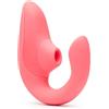 Womanizer Blend Vibratore Rabbit Stimolatore Doppio, Stimolazione Clitoridea Pleasure Air, Vibrazione per il Punto G e Risucchio del Clitoride, Sex Toy per Donne, Impermeabile e Ricaricabile - Rosa