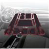 BIXUAN Swift6 2024 compatibile con Maruti Suzuki Swift 6 2017-2021 2022 2023 2024 2025 Tappetino in Gomma Tappetini Antiscivolo per Portabicchieri Plancia di Comando Swift 6 Auto Decorazione d'interni