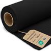 Amazinggirl Tessuto al metro cotone 2M x 160 cm - Tessuti e stoffe per cucito creativo decorazione e fai da te Stoffa ideali per abbigliamento arredamento Oeko-Tex 2. Nero