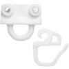 rudis-spareparts Ganci per Tende scorrevoli compatibili con IKEA KVARTAL Ricambio Pattino e Gancio (24 set)