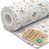 Amazinggirl Tessuto al metro cotone 1M x 160 cm - Tessuti e stoffe per cucito creativo decorazione e fai da te Stoffa ideali per abbigliamento arredamento Oeko-Tex Gufi