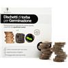 GebEarth® | Dischetti di Torba per Germinazione | Confezione da 100 pz di Dischetti di Torba | Ideali per Far Germinare Tutti i Tipi di Semi【Aumenta in Modo significativo Il Tasso di germinazione 】