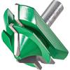 Trend CraftPro Fresa per giunzioni a coda di rondine, gambo 1/2 pollice, diametro di taglio 68mm, lunghezza di taglio 30mm, angolo 45 gradi, C188X1/2TC