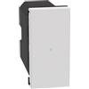 BTICINO MatixGO Smart Home Comando illuminazione Ottimizzato per luce led 1 modulo Bianco JW4003CWI Comando luci wireless