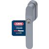 ABUS Maniglia per finestra con serratura FG400 - con cilindro a pressione e chiave - sicurezza bambini e protezione antifurto - universale - chiusura uguale AL0089 - Livello di sicurezza 5 - Argento